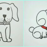 Vẽ chó con đáng yêu 🐶🐶 | Draw cute puppy | かわい犬の描き方 #Shorts