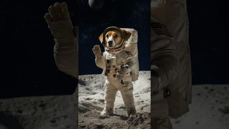 犬の宇宙飛行士たち #ai #japan #dog #犬 #かわいい