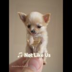 かわいい子犬が歌ってみた♫ Not Like Us #かわいい子犬 #dog #doglover #funny #funnydogs #Not Like Us #kendricklamar